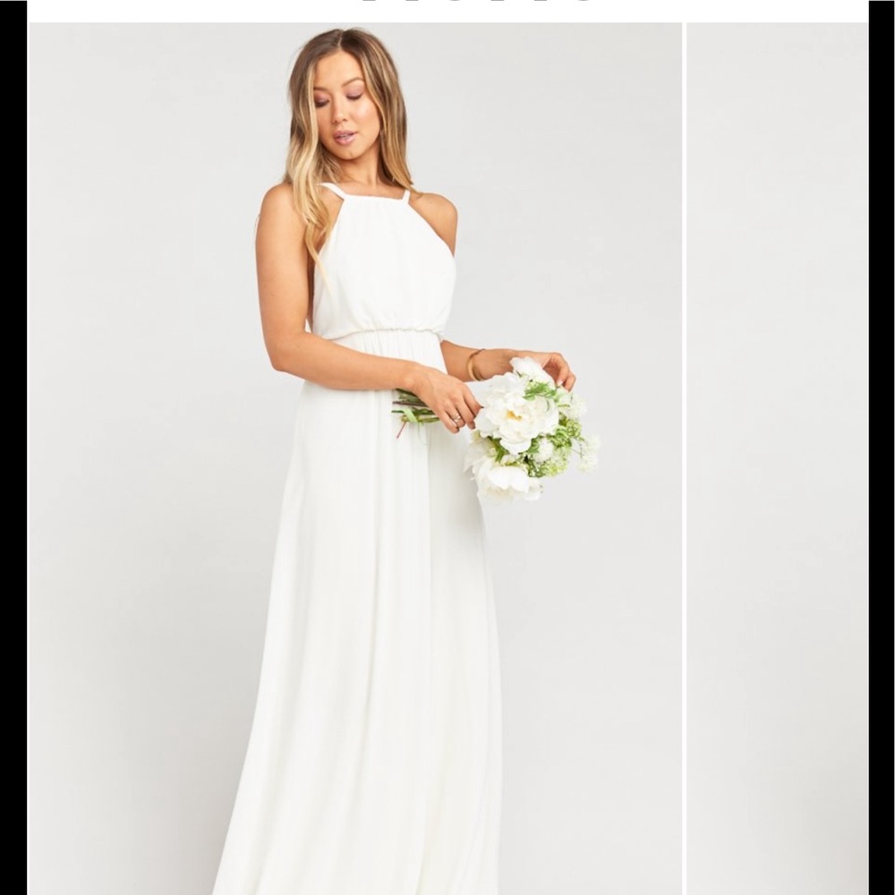 SMYM Amanda NWOT wedding cake chiffon